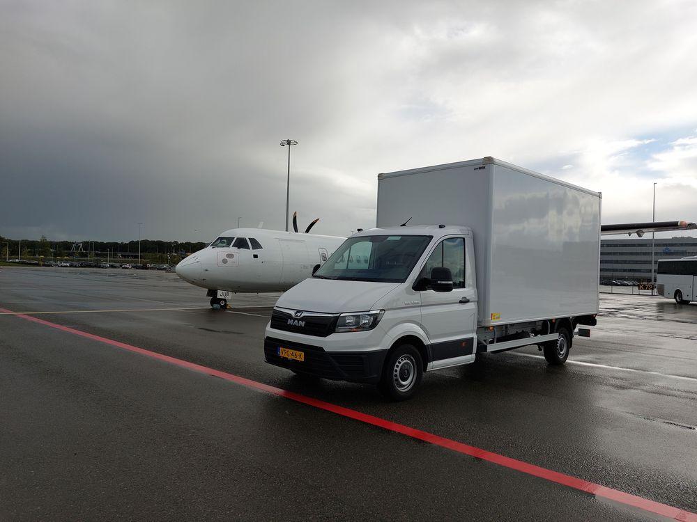 Uitgelicht: 20m³ bestelbus met laadklep!