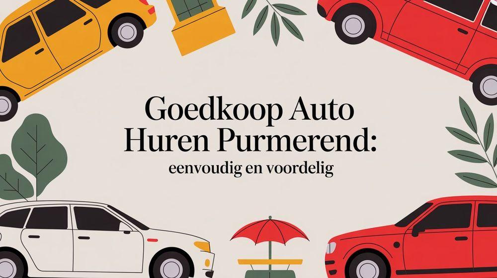 Goedkoop auto huren purmerend: eenvoudig en voordelig