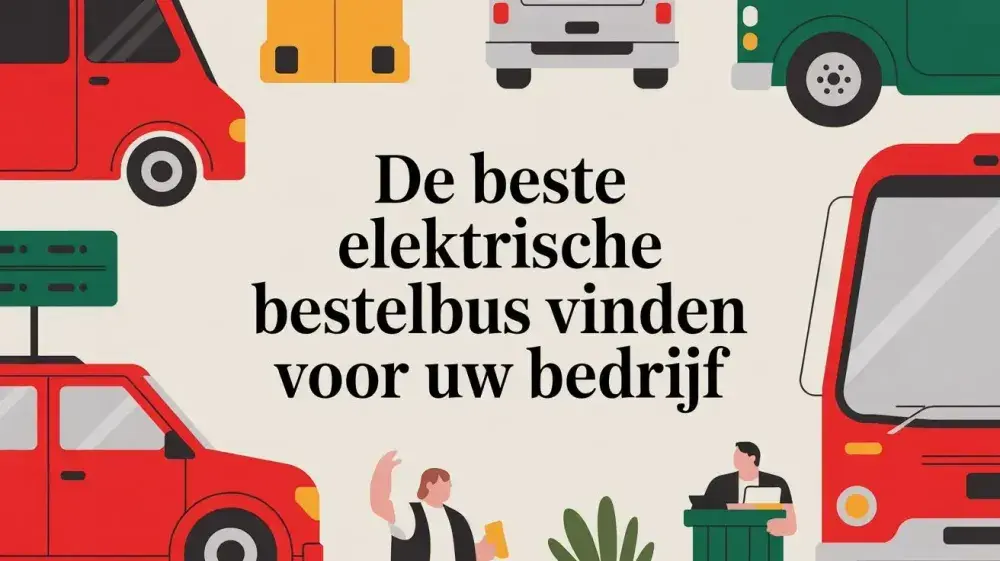 De beste elektrische bestelbus vinden voor uw bedrijf