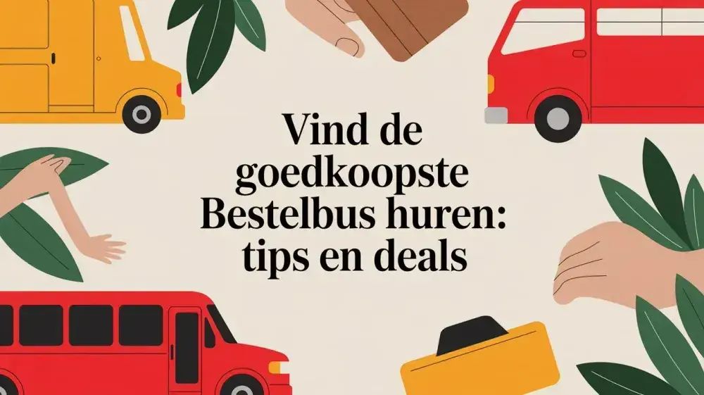 Vind de goedkoopste bestelbus huren: tips en deals