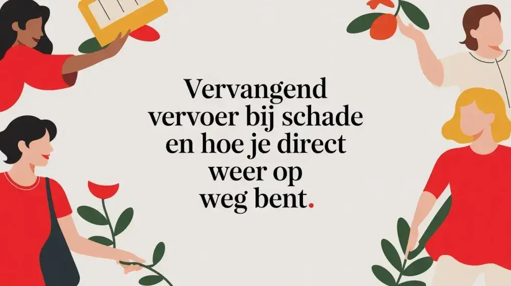 Vervangend vervoer bij schade en hoe je direct weer op weg bent